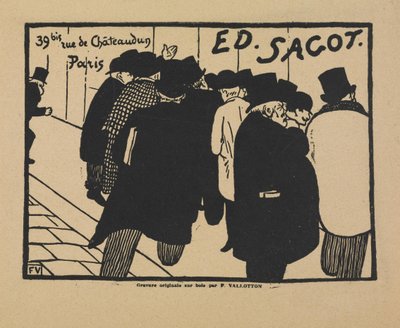 Amanti delle stampe da Felix Edouard Vallotton